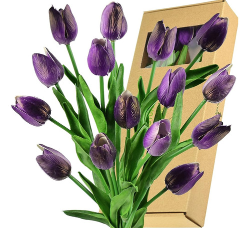 Fiveseasonstuff Tulipanes Flores Artificiales | Real Touch |