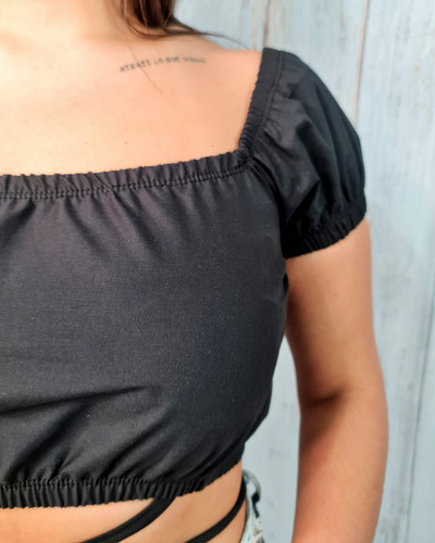 Imagen 3 de 3 de Crop Top Cuerdas