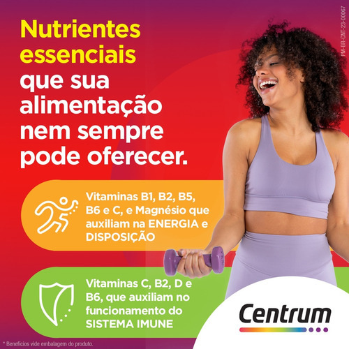 MultivitamĂnico Centrum Essencial 30 Comprimidos