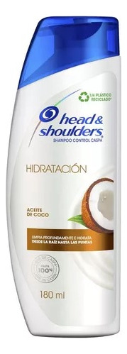 Shampoo Head & Shoulders Aceite De Coco 180ml