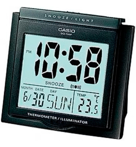 Imagen 1 de 5 de Reloj Despertador Casio Dq-750f Colores Surtidos/relojesymas