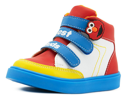 Tenis Bota Niño Karsten Plaza Sesamo Elmo Antiderrapante
