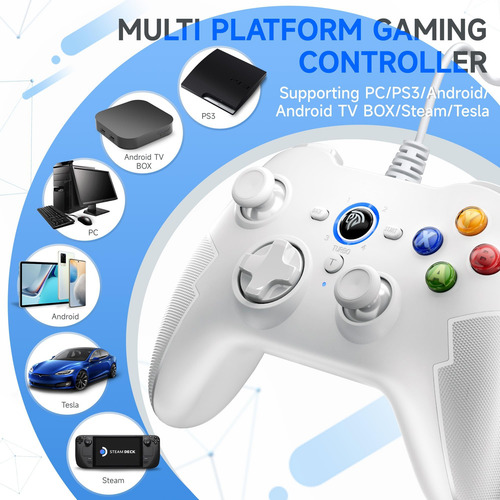Controlador Com Fio Easysmx 9100pro Para Windows Plug And Pl