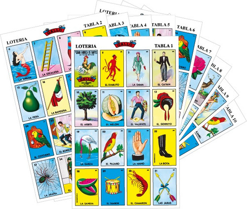 Loteria Jumbo Don Clemente 10 Tablas