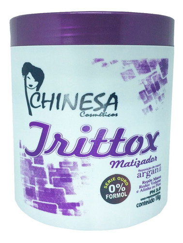 Trittox Matizador Sem Formol Chinesa Cosmeticos 1kg