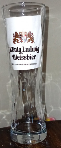 Gran Vaso De Cerveza Konig Ludwig Weissbier 25 Cm Alto