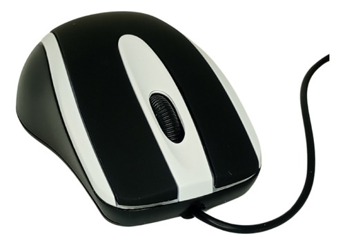 Mouse Para Pc Escritorio Con Cable Usb 1000dpi Soul Office Color Blanco