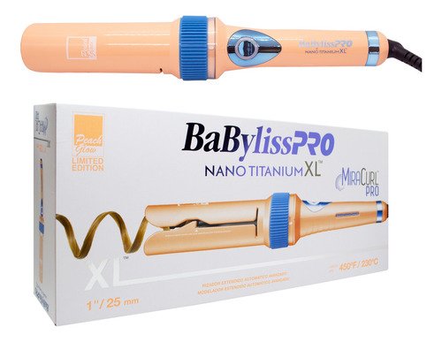 Babyliss Pro Peach Glow Planchita + Secador + Miracurl