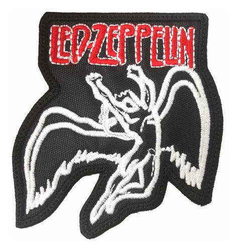 Parche Led Zeppelin Bordado 9 X 8.5 Cm