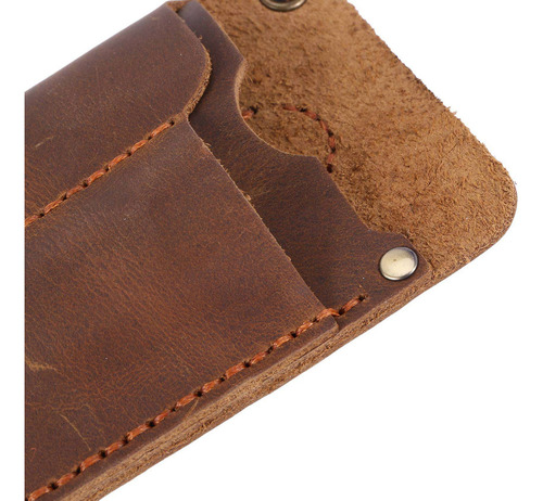 Organizador Edc Hecho A Mano, Con Funda De Piel, 2 Unidades
