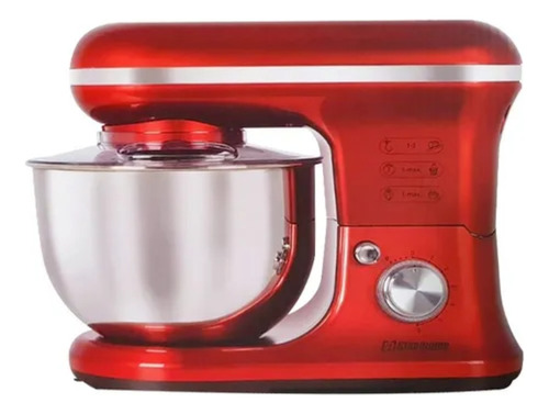 Batidora de pie Steel Home SH-BR1200 roja 220 V