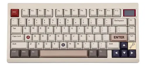 Teclado Mecânico Epomaker TH80 Pro V2 Retroiluminação RGB