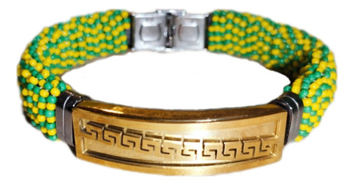 Pulsera De Orula, Oro Laminado - Ifa - Santería 