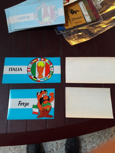 Calco Autoadehsivos Mundial Italia 90