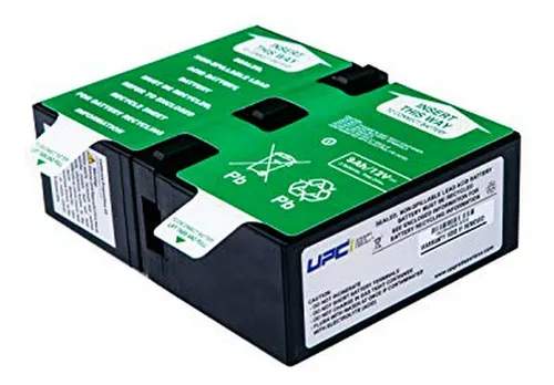 Batería De Reemplazo Apcrbc124-upc Para Ups Apc , , 