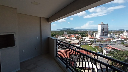 Imagem 16 de 24 de Apartamento Para Venda, Com 82m², Com 2 Suítes, 1 Vaga De Garagem Coberta, No Centro - Palhoça - Sc - Vista Para Mar - Sc - Ap0113_foch