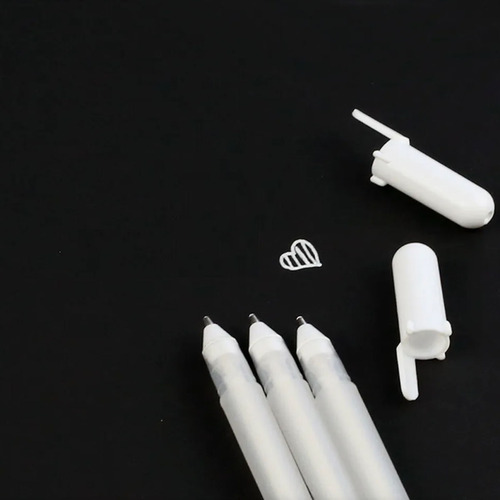 10 Canetas De Tinta De Gel Fino Com Marcador De Destaque Bra