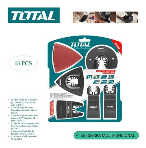 Juego De Accesorios Para Multi-tool  Total 