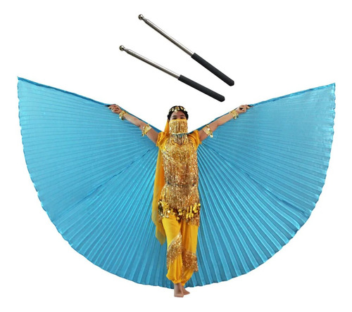 Bastones Telescópicos Belly Dance Isis Wings Para Mujeres Ad