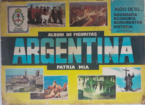 Álbum De Figuritas Argentina Patria Mía