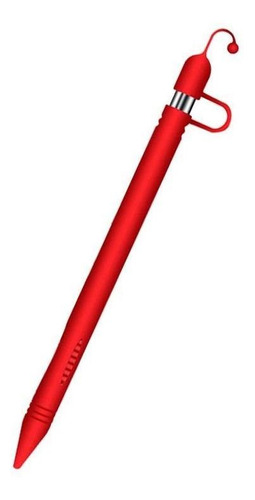 Funda De Silicona Rojo Para Apple Pencil