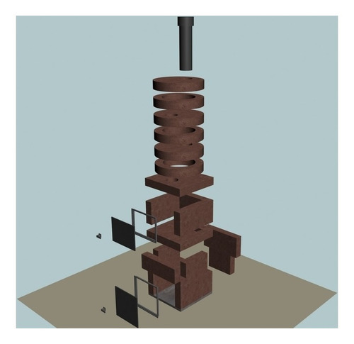 Estufa Rusa Modular (con Horno) De Alto Rendimiento.