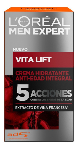 Crema Anti Edad Men Expert Vitalift X 50 Ml Loreal