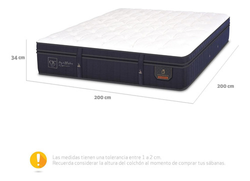 Colchón Cic Super Premium Super King 200x200 Cm