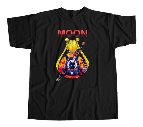 Imagen 1 de 6 de Remera Algodón Sailor Moon - Moon