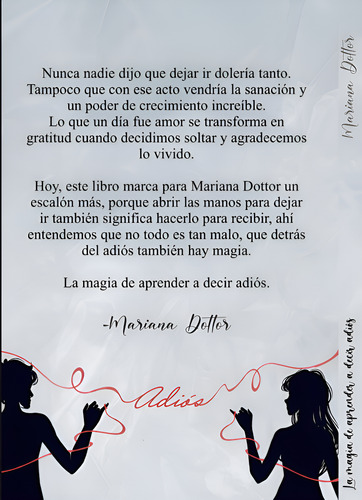 La Magia De Aprender A Decir Adiós, Mariana Dottor