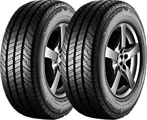 Kit de 2 pneus Continental Vans / Utilitário ContiVanContact 100 165/70R14 89 - 580 kg87 - 545 kg A1