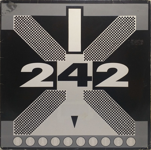 Vinilo Maxi - Front 242 - Headhunter 1988 Aleman