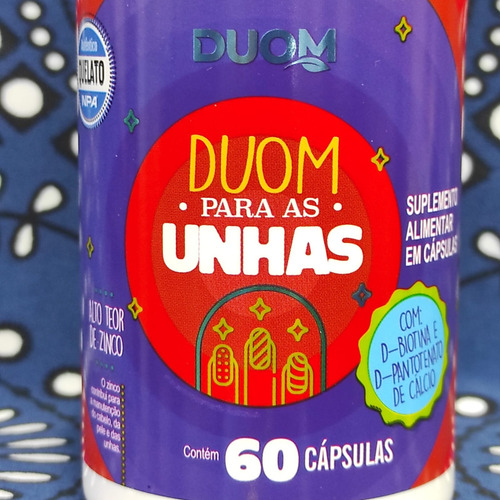 Duom Para As Unhas 60 Caps (duom)