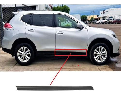 Moldura Puerta Delantera Nissan X-trail 2015-2017 Derecha