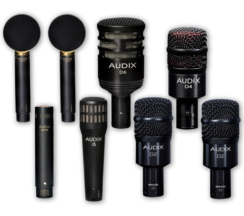 Microfonos Audix Para Estudio Elite8 Piezas