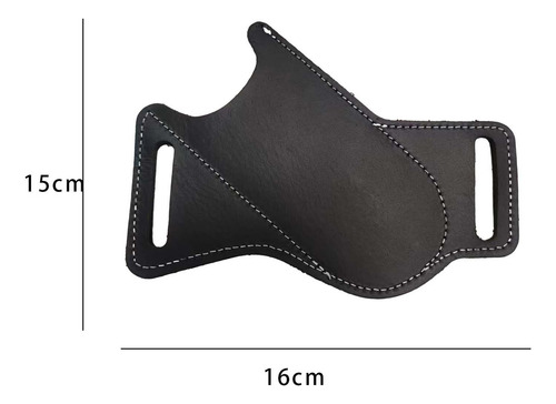 Funda De Cuchillo Plegable De Cuero Pu Para Cinturón, Bolsa