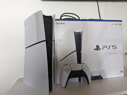 Playstation 5 Slim 1tb Fisica Color Blanco Versión Japonesa