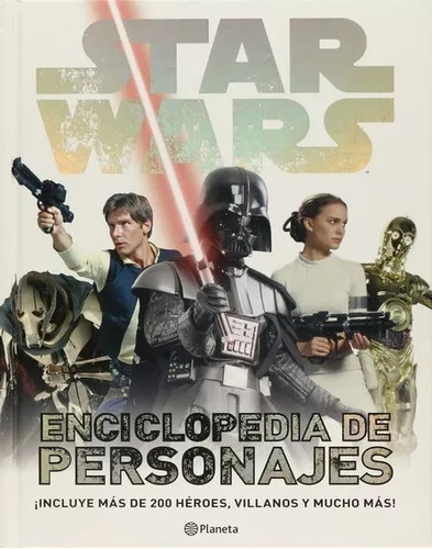 Enciclopedia De Personajes Star Wars, (pasta Dura )