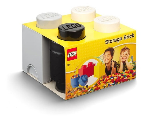 Imagen 6 de 7 de Organizadores Cajas Apilables De Lego® Set X3 4014 Original