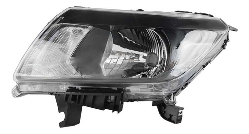 Par De Faros Np300 (d-23) 2016-2020 F/negro Sencilla/d Cabin