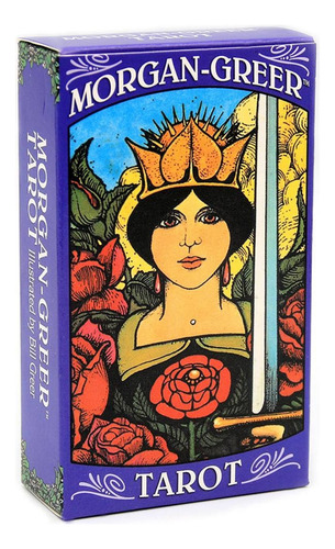 Guia Morgan De 12* 7 Cm Com Deck Tarot Greer Para Iniciantes