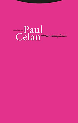 Obras Completas, Paul Celan, Trotta