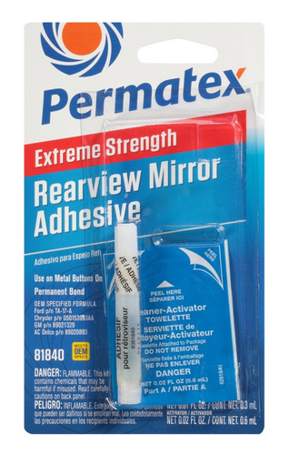 Adhesivo Permatex Para Espejo Retrovisor