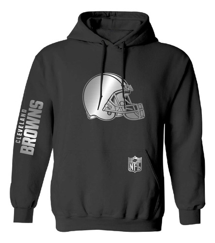 Sudadera Modelo Nfl Cleveland Browns Edición Silver