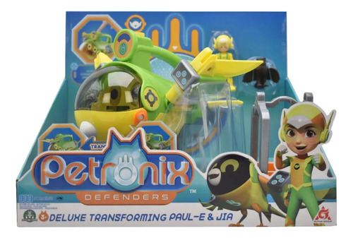 Petronix Defenders Deluxe Transforming Set 2 Vehiculos Alpha