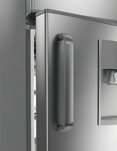 Heladera Whirlpool Wrw41e1 406lts Nofrost Dispenser Inox Eps Color Acero inoxidable 220V