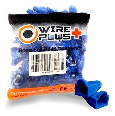 Bota Wireplus+ P/cnt Rj45 Azul 100 U