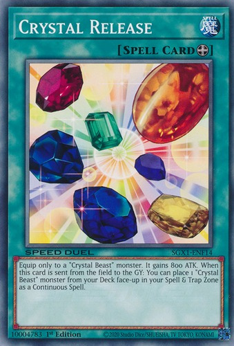 Crystal Release (sgx1-enf14) Yu-gi-oh!