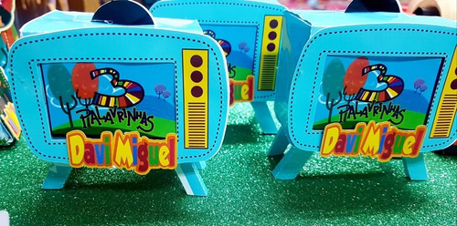 Kit Personalizados 3 Palavrinhas - 30 Itens