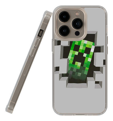 Funda Acrigel Compatible Con iPhone Minecrafft#